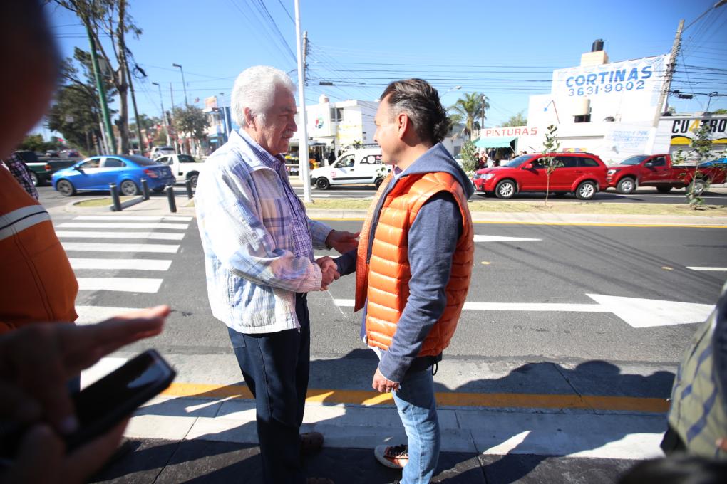 Entrega Zapopan ampliación a cuatro carriles de avenida Navío
