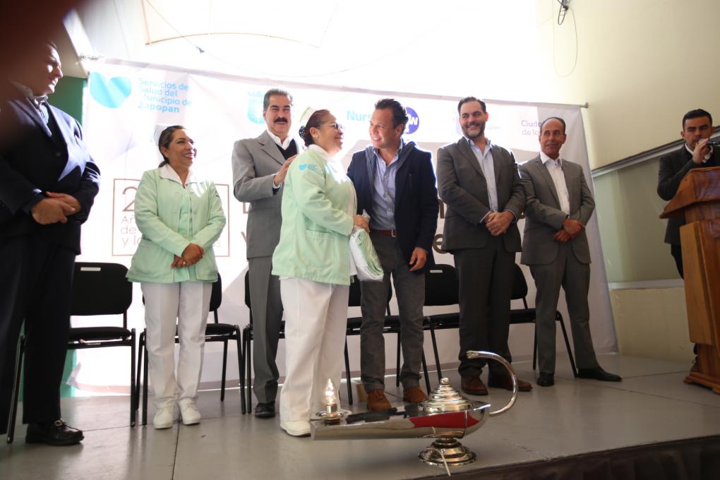 Reconoce Zapopan labor de enfermeros y enfermeras