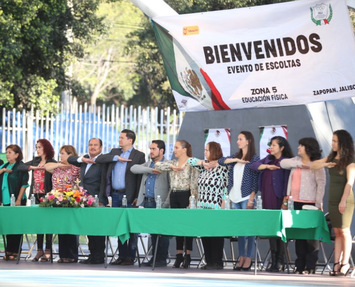 Zapopan, sede de muestreo de escoltas para consolidar valores patrios en niñas y niños de preescolar
