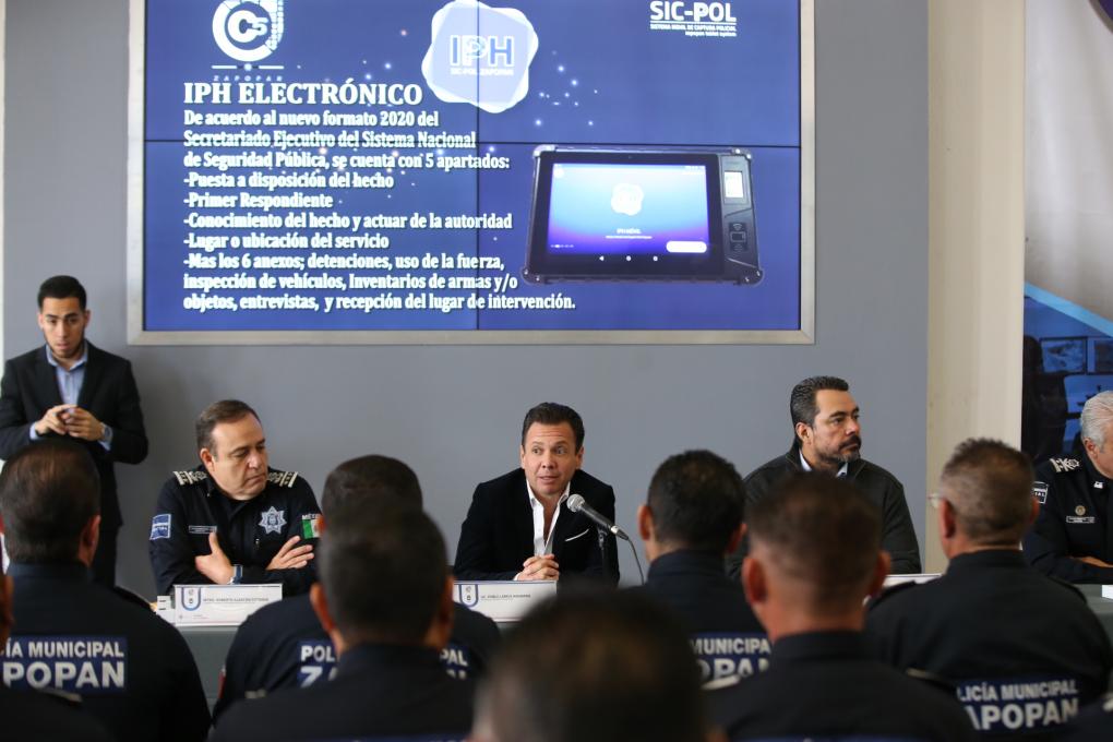Por primera ocasión Zapopan implementará el Sistema Móvil de Captura Policial, SIC-POL 