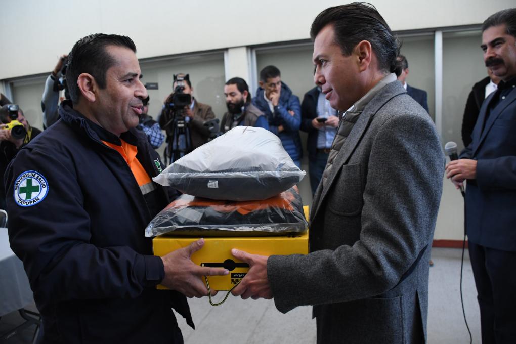 Salud Zapopan dignifica condiciones laborales de paramédicos