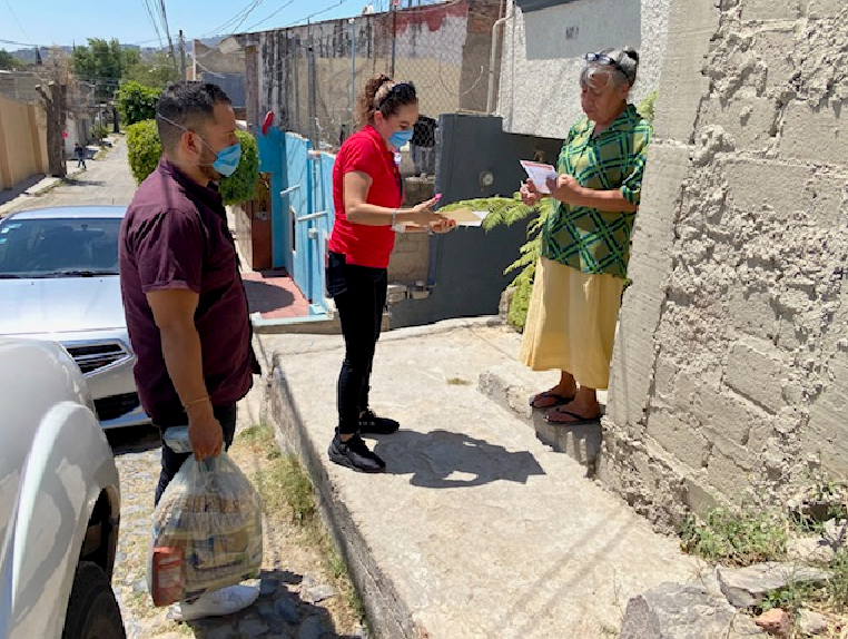 Entrega DIF Zapopan apoyo alimentario a personas mayores bajo Protocolo Preventivo de Covid-19