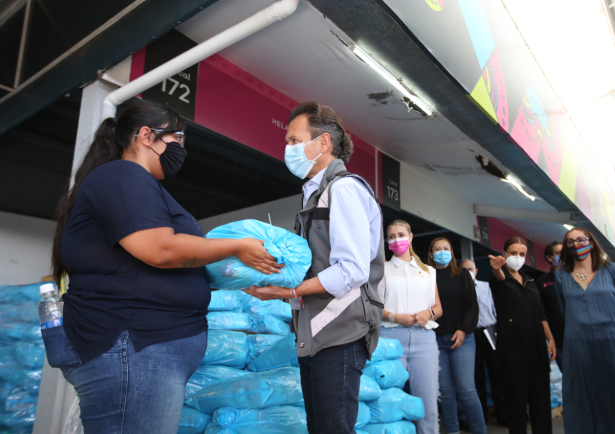 Distribuyen 3 mil despensas para las y los zapopanos como parte de ‘Jalisco Sin Hambre’
