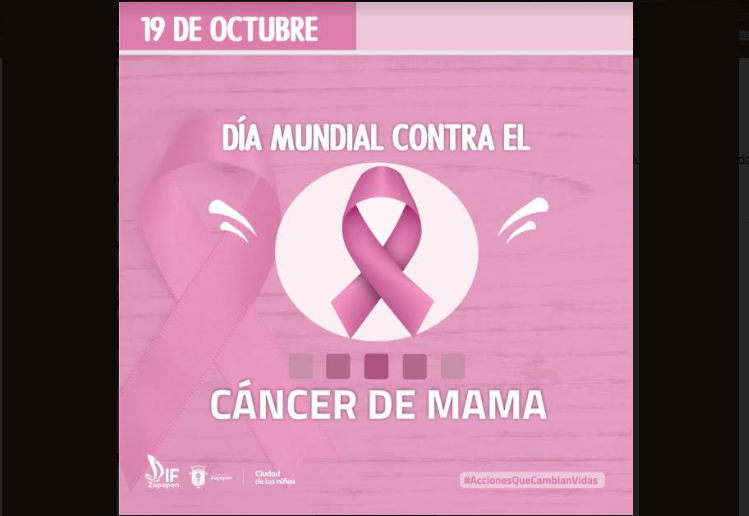 Conmemora DIF Zapopan Día Mundial de la Lucha contra el Cáncer de Mama