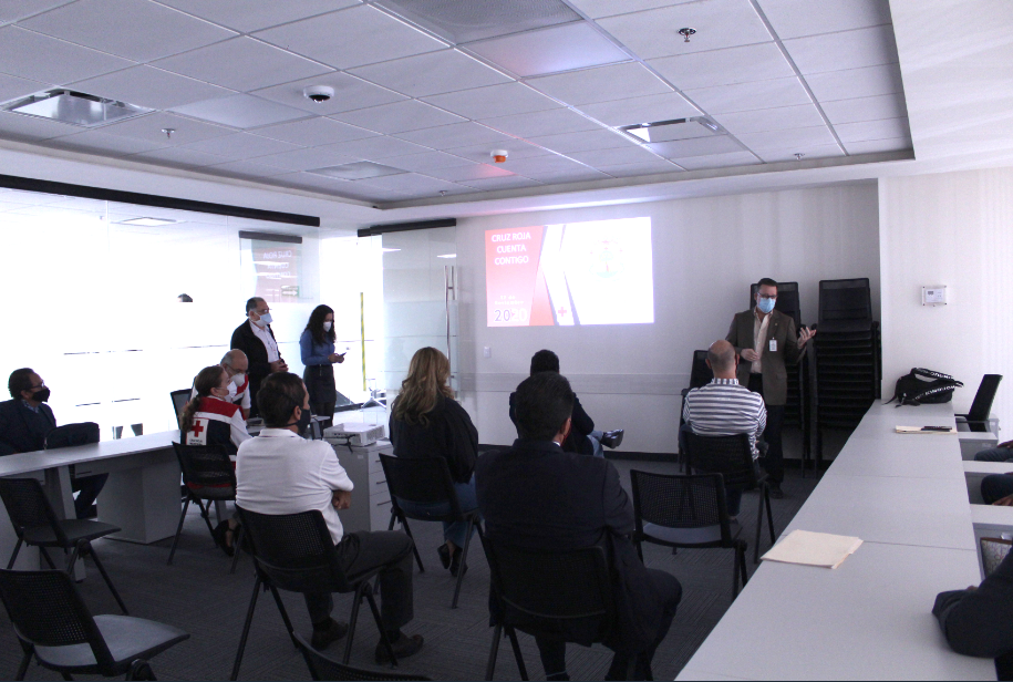 Presenta Cruz Roja Mexicana en Jalisco colecta anual 2020 a representantes sindicales del Ayuntamiento