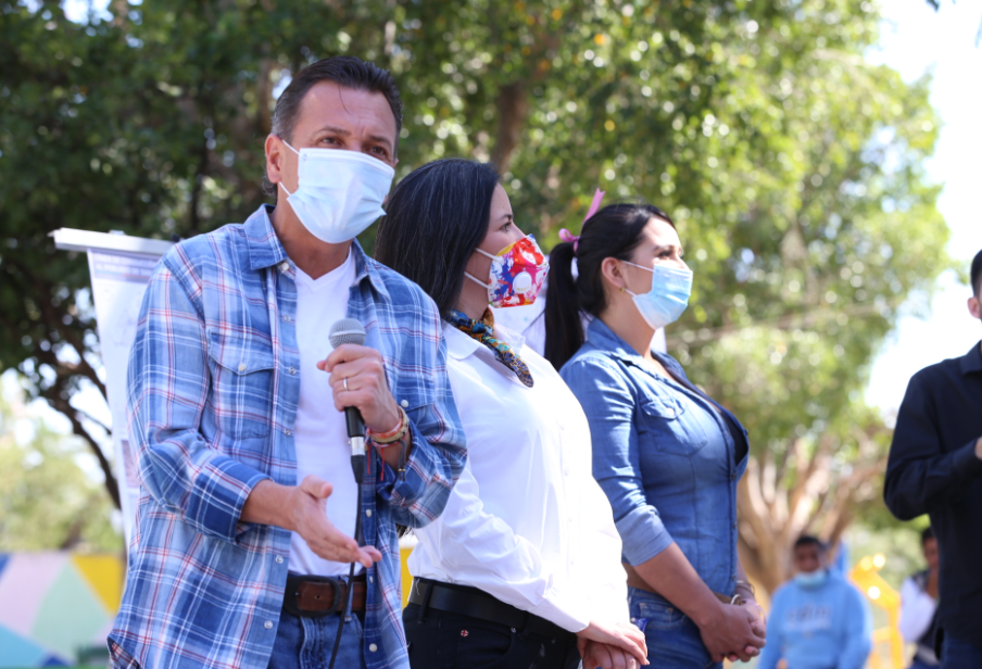 Entrega Zapopan infraestructura hidráulica en el poblado de San Francisco Ixcatán