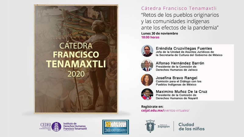 Conversatorio 2020: Cátedra Francisco Tenamaxtli