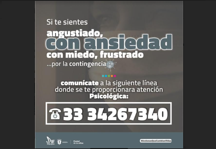 Reanuda DIF Zapopan Call Center de Atención Psicológica para Crisis Emocionales