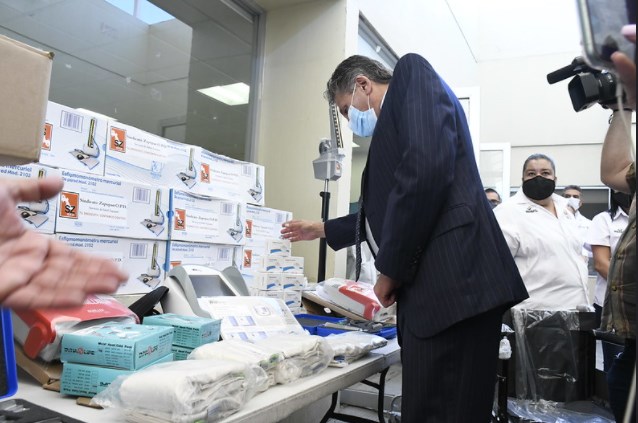Sindicato dona equipo médico al Hospital General de Zapopan