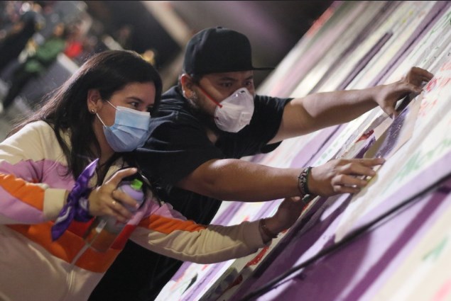 Con murales, Zapopan y Guadalajara lanzan mensaje por las mujeres