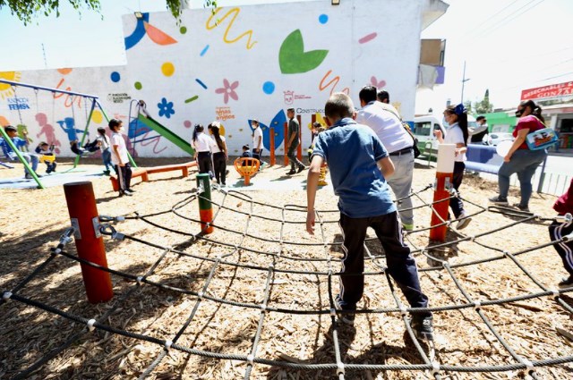 Con participación infantil, Zapopan inaugura Parque Afuera en la colonia Miramar