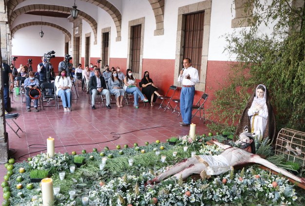 Zapopan recibe el Tendido de Cristos, Patrimonio Cultural Inmaterial de San Martín Hidalgo