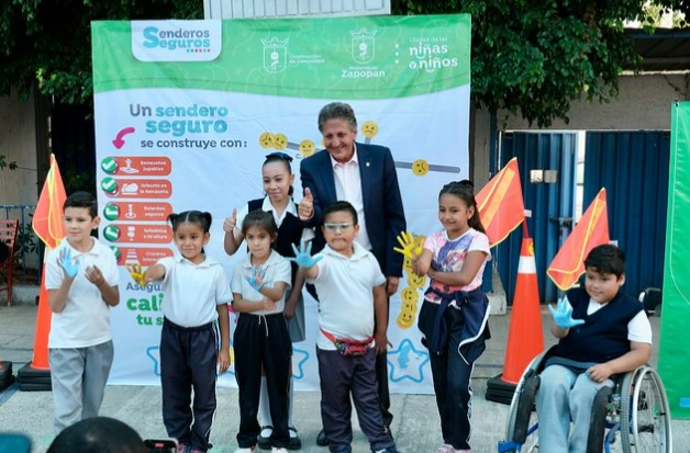 Zapopan implementa Sendero Seguro en primaria de la colonia Mariano Otero