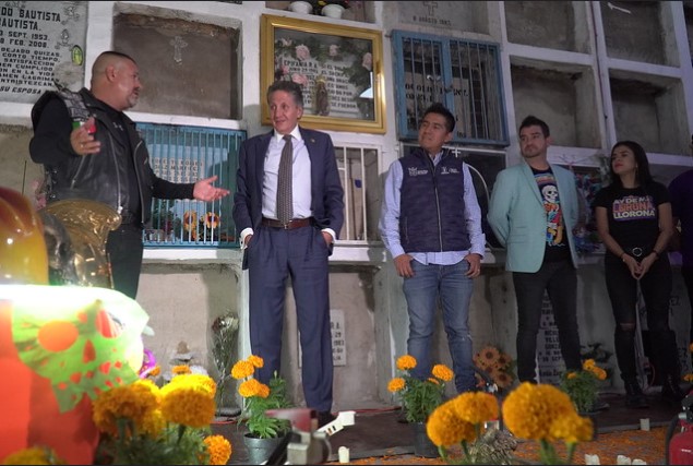 Frangie supervisa actividades en el panteón Zapopan Centro