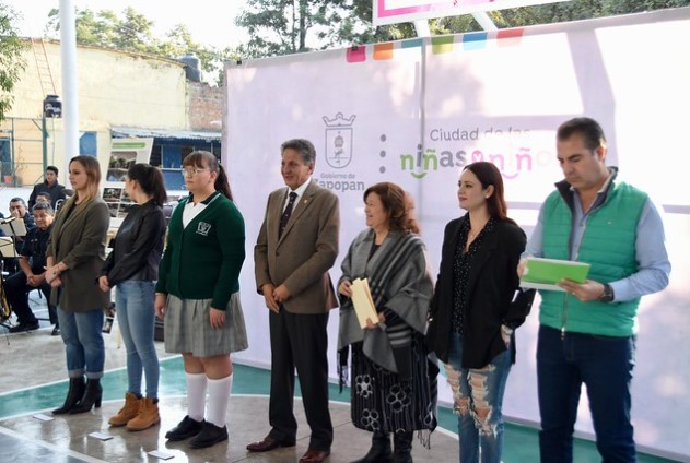 Frangie inaugura Escuelas con Estrella en La Experiencia y Tabachines