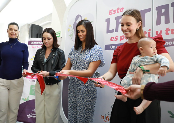 Inauguran lactario en la Unidad Administrativa Basílica
