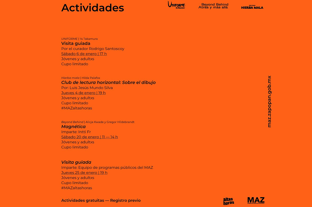 Actividades MAZ
