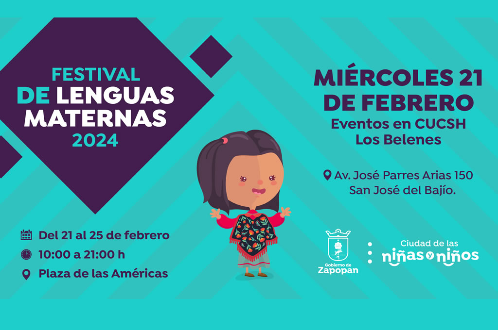 Festival de lenguas maternas del 21 al 25 de febrero 2024