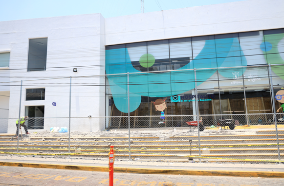 Cambia temporalmente la entrada al Hospitalito por el inicio de más obras