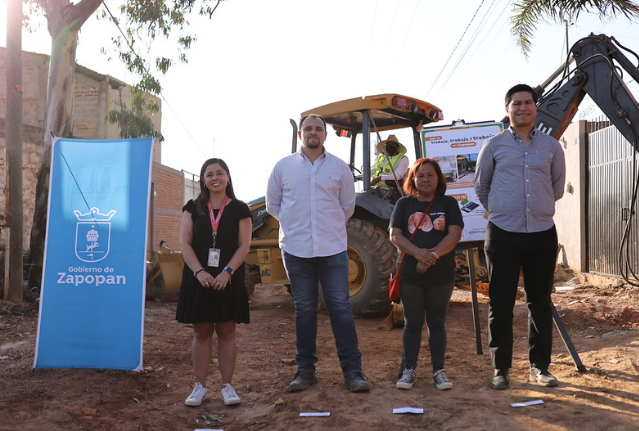 Arranca Zapopan pavimentación de calles en Lomas del Centinela