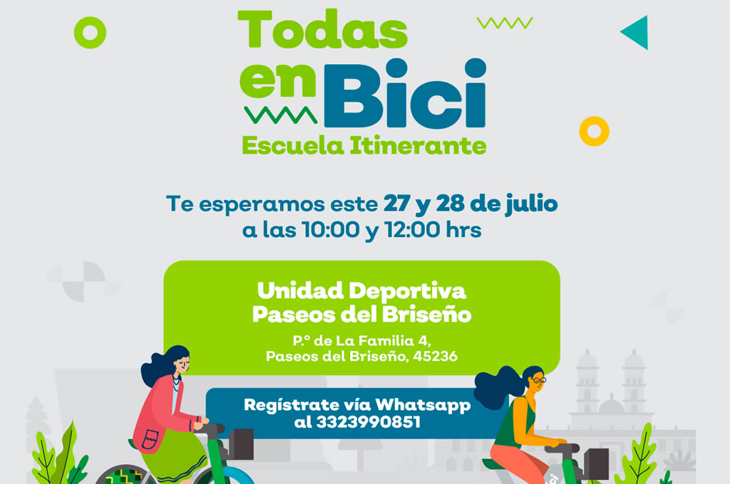 Todas en bici - Paseos Briseño