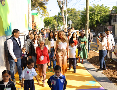 Preescolar de la Consti tiene un nuevo Sendero Seguro