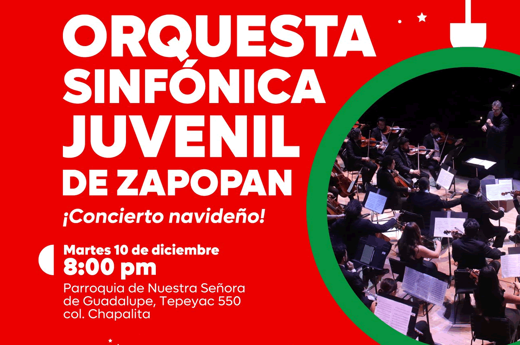 Orquesta Sinfónica Juvenil de Zapopan: Espíritu navideño