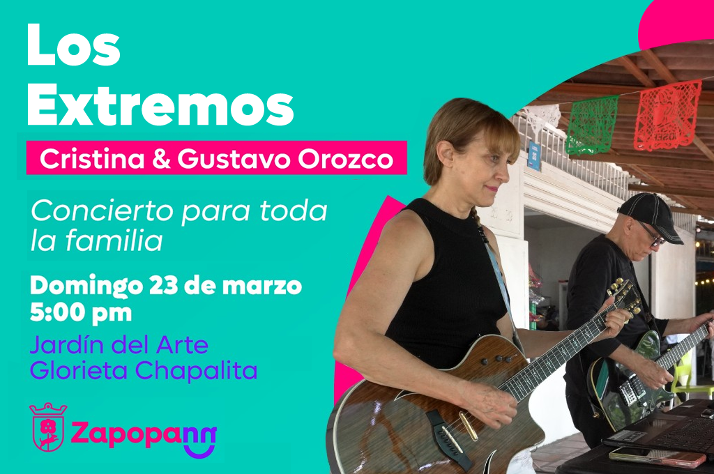 ¡Los Extremos llegan al Jardín del Arte de Glorieta Chapalita! 