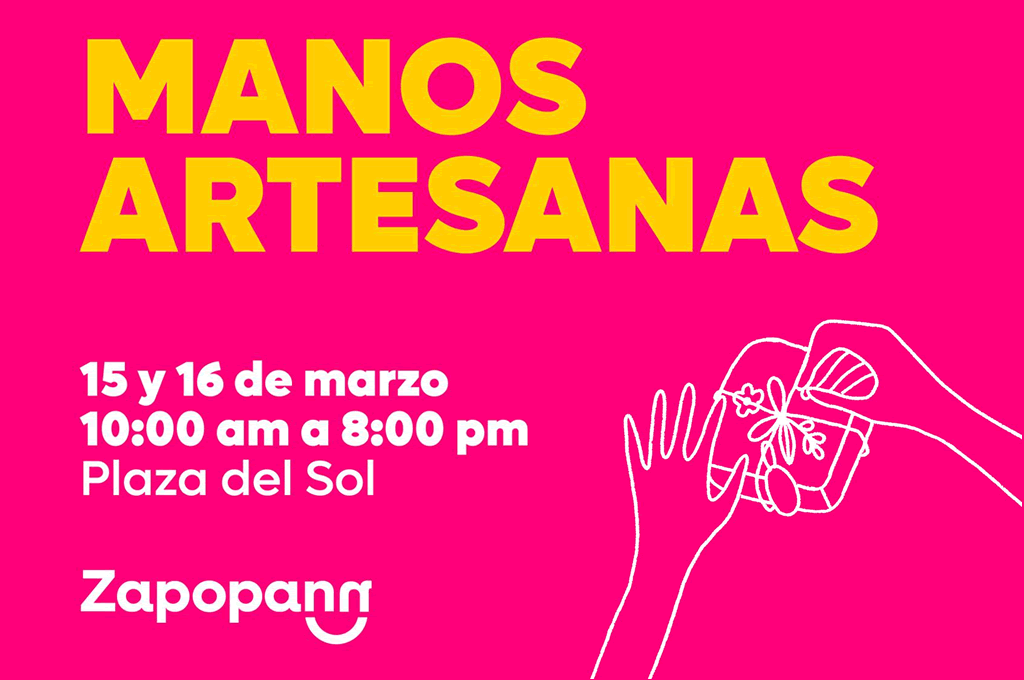 Manos artesanas - Plaza del Sol