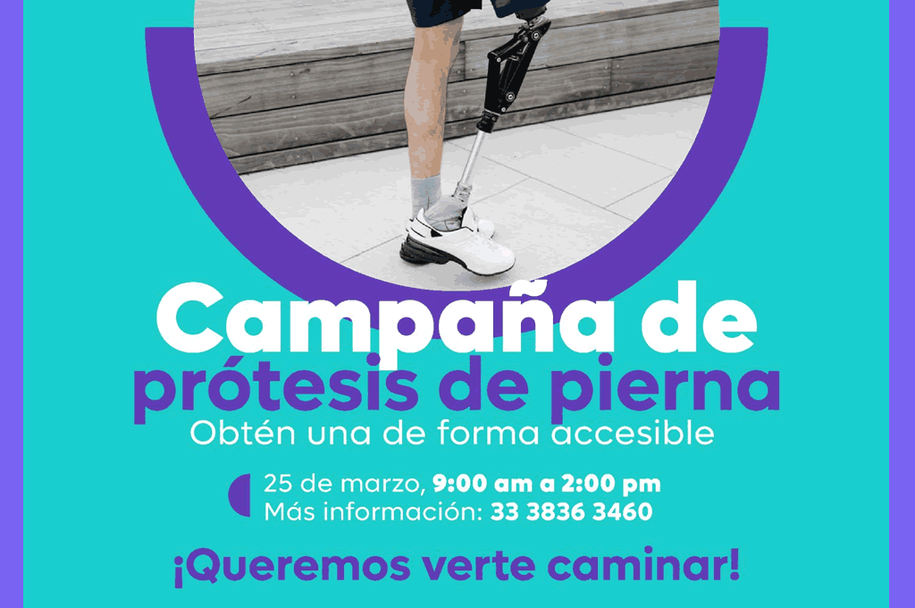 Campaña de prótesis de pierna