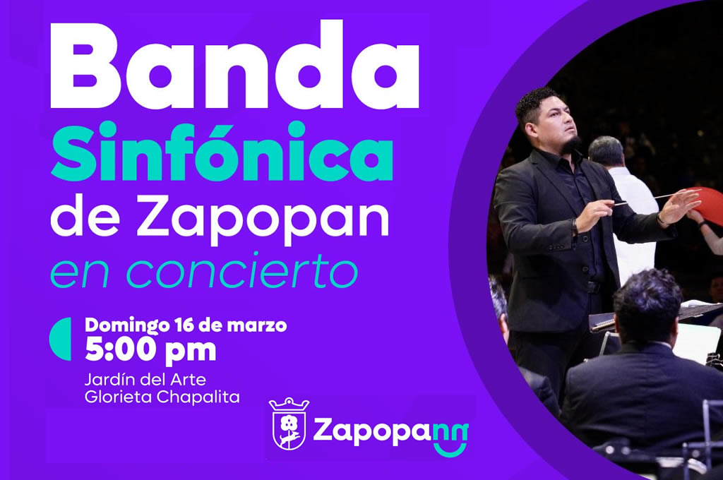 Sinfónica de Zapopan en la glorieta Chapalita
