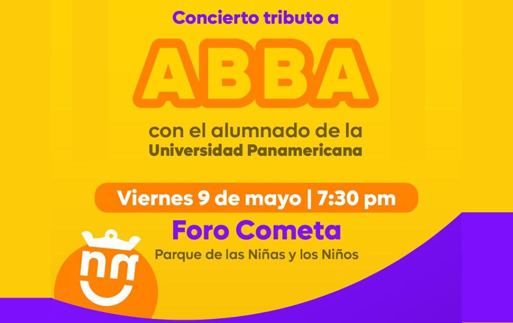 Concierto Tributo a ABBA con el Alumnado de la Universidad Panamericana