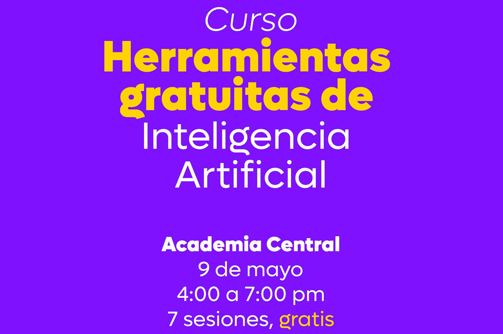Curso herramientas gratuitas de Inteligencia Artificial