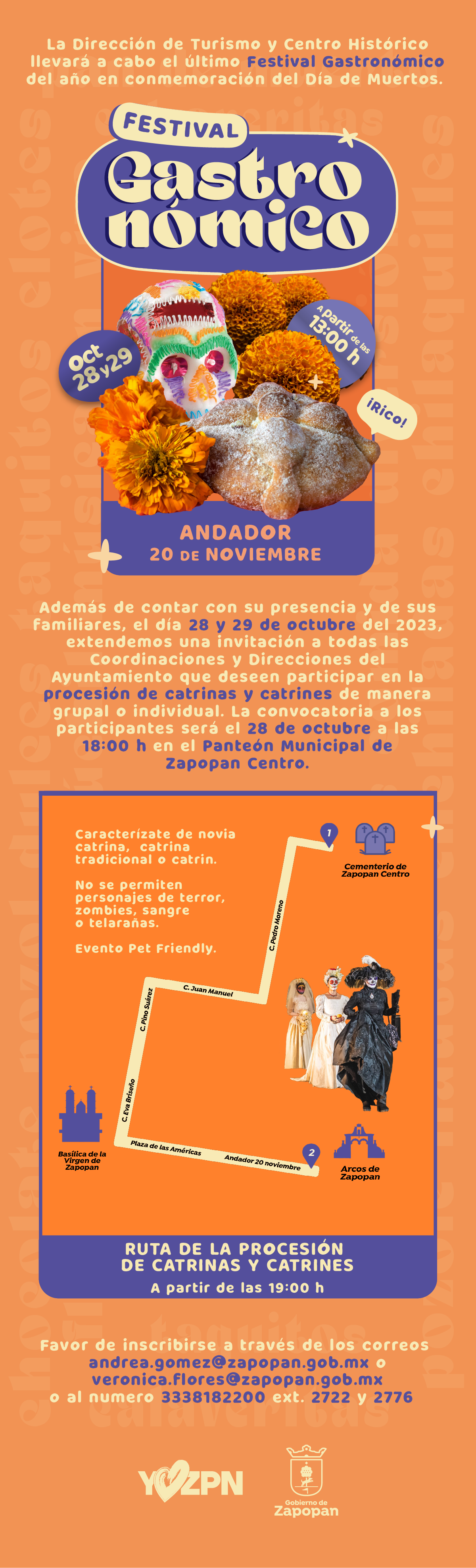 Festival Gastronomico Día de Muertos 2023