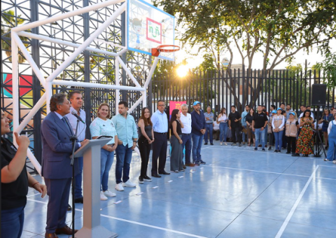 En Hogares del Batán ya cuentan con una nueva unidad deportiva