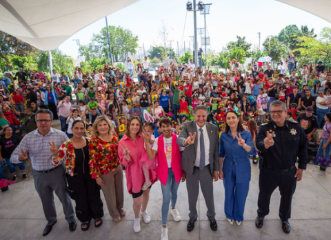 La Primavera invade el Parque de las Niñas y los Niños