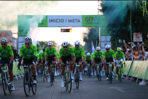 Más de dos mil participantes corrieron el Gran Fondo Nueva York Zapopan de Ciclismo