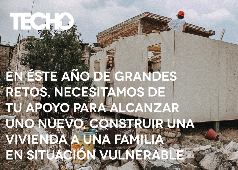 Proyecto de construcción “casa emergente” en vinculación con TECHO . |  Direccion de Inclusion y migrantes