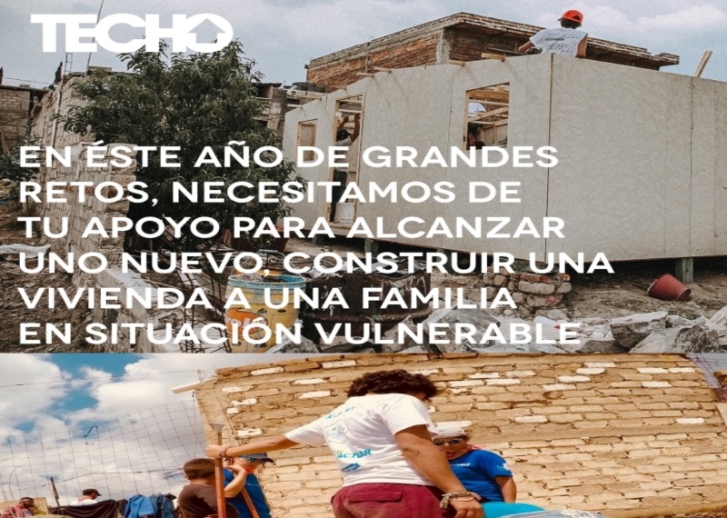 Apoyemos el proyecto de construcción con TECHO A.C.